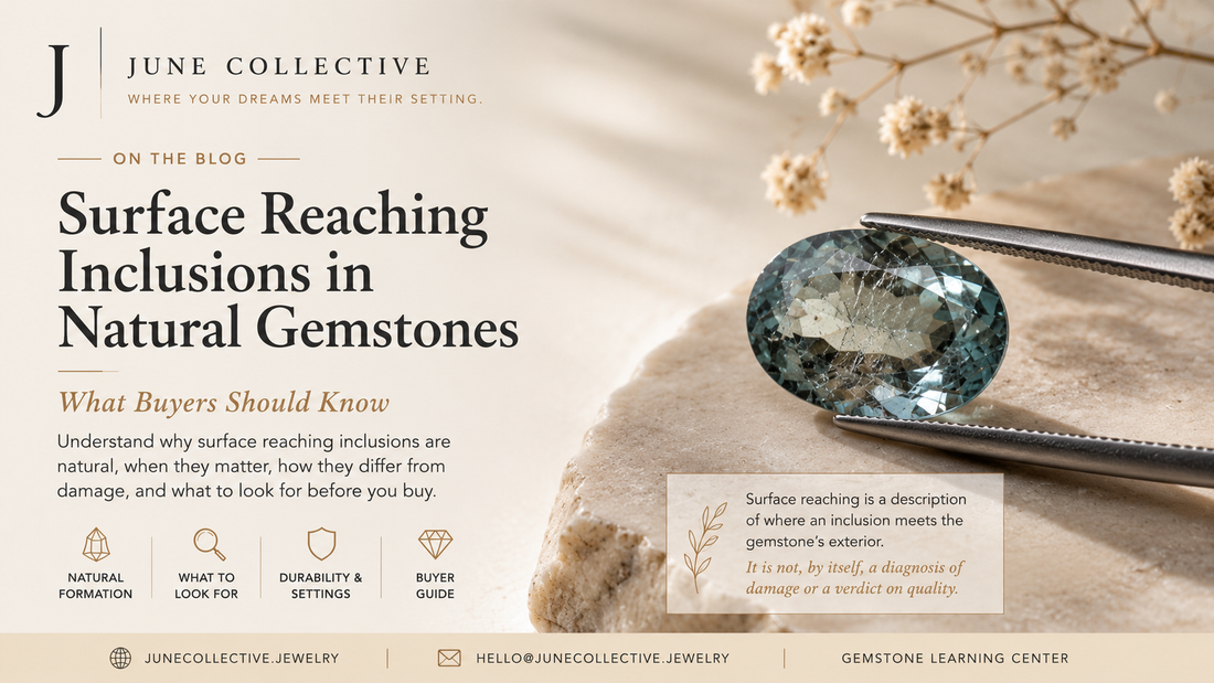 Surface Reaching Inclusions in Natural Gemstones: What Buyers Should Know