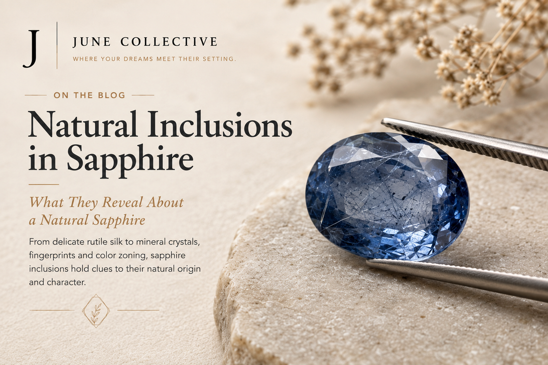 Natural Inclusions in Sapphire: What They Reveal About a Natural Sapphire