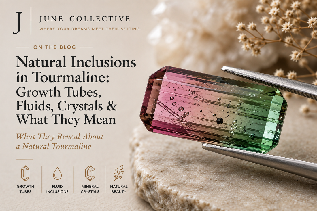 Natural Inclusions in Tourmaline: Growth Tubes, Fluids, Crystals & What They Mean