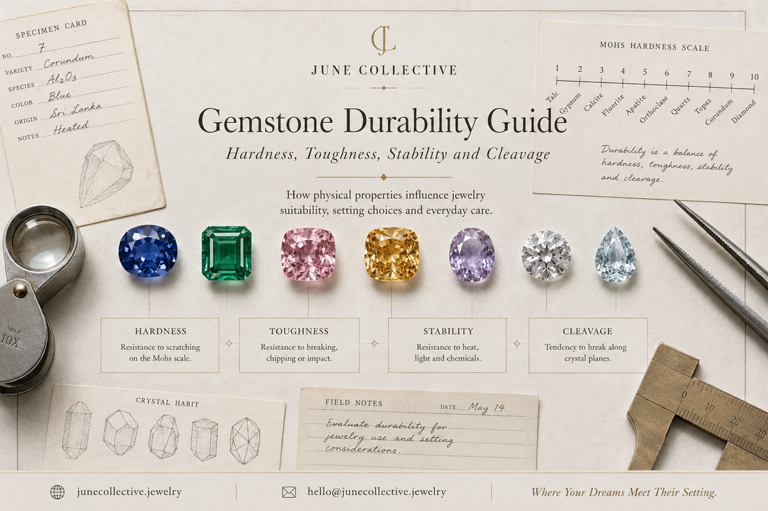 Gemstone Durability Guide: Hardness, Toughness, Stability and Cleavage