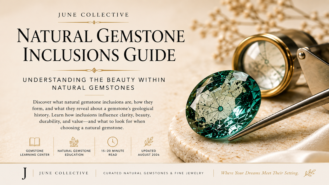 Natural Gemstone Inclusions Guide: Understanding the Beauty Within Natural Gemstones