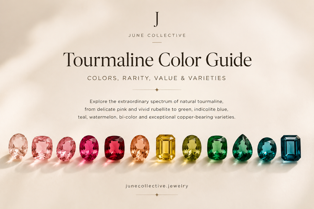 Tourmaline Color Guide: Colors, Rarity, Value & Varieties