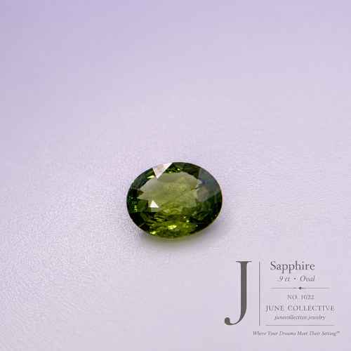 0.90 Ct Natural Sapphire Oval Cut Loose Gemstone