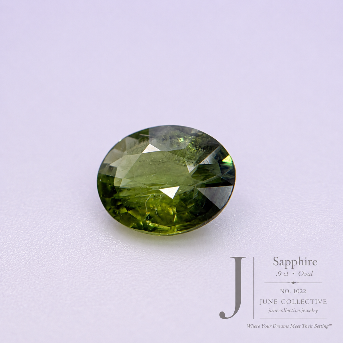 0.90 Ct Natural Sapphire Oval Cut Loose Gemstone