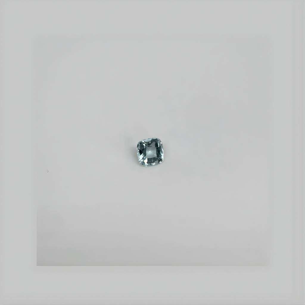 Natural Aquamarine 1.60 ct Cushion Cut Loose Gemstone