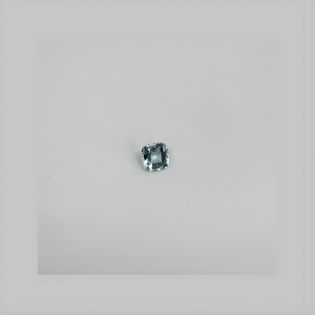 Natural Aquamarine 1.60 ct Cushion Cut Loose Gemstone