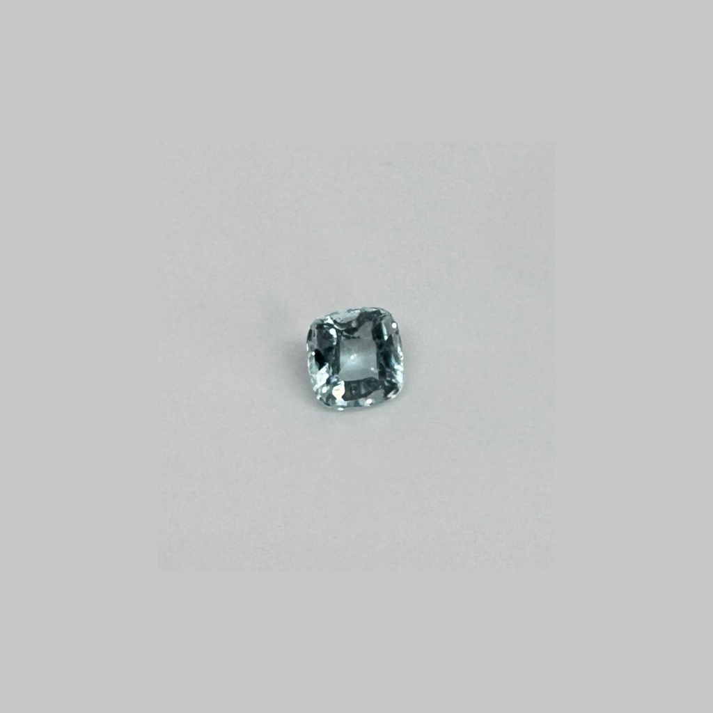 Natural Aquamarine 1.60 ct Cushion Cut Loose Gemstone