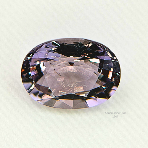 1.60ct Aquamarine Oval Loose Gemstone Jewelry Making Supply Collector Gem