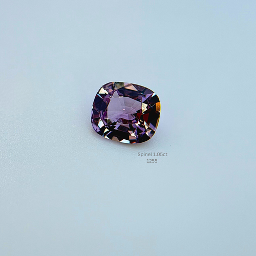 Natural Pink Spinel 1.05ct Cushion Cut Loose Gemstone 7x5.7mm Untreated