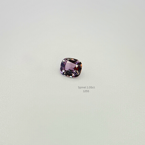 Natural Pink Spinel 1.05ct Cushion Cut Loose Gemstone 7x5.7mm Untreated