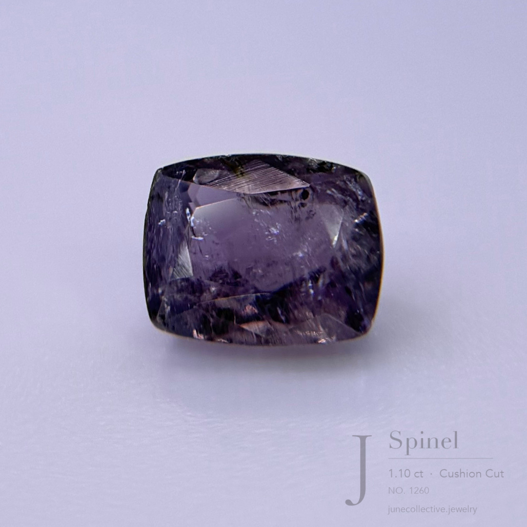 1.8 ct Purple Tourmaline Cushion Cut Loose Gemstone