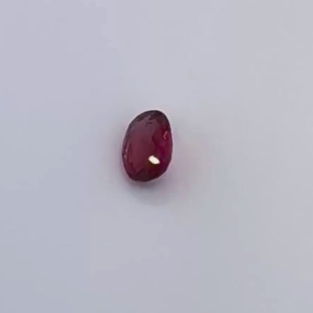 Natural Pink Tourmaline 1.25ct Oval Loose Gemstone