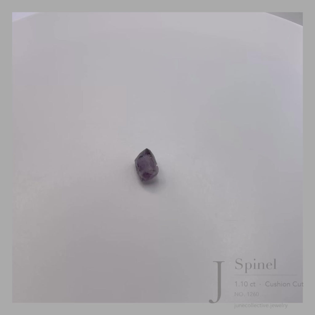 1.8 ct Purple Tourmaline Cushion Cut Loose Gemstone