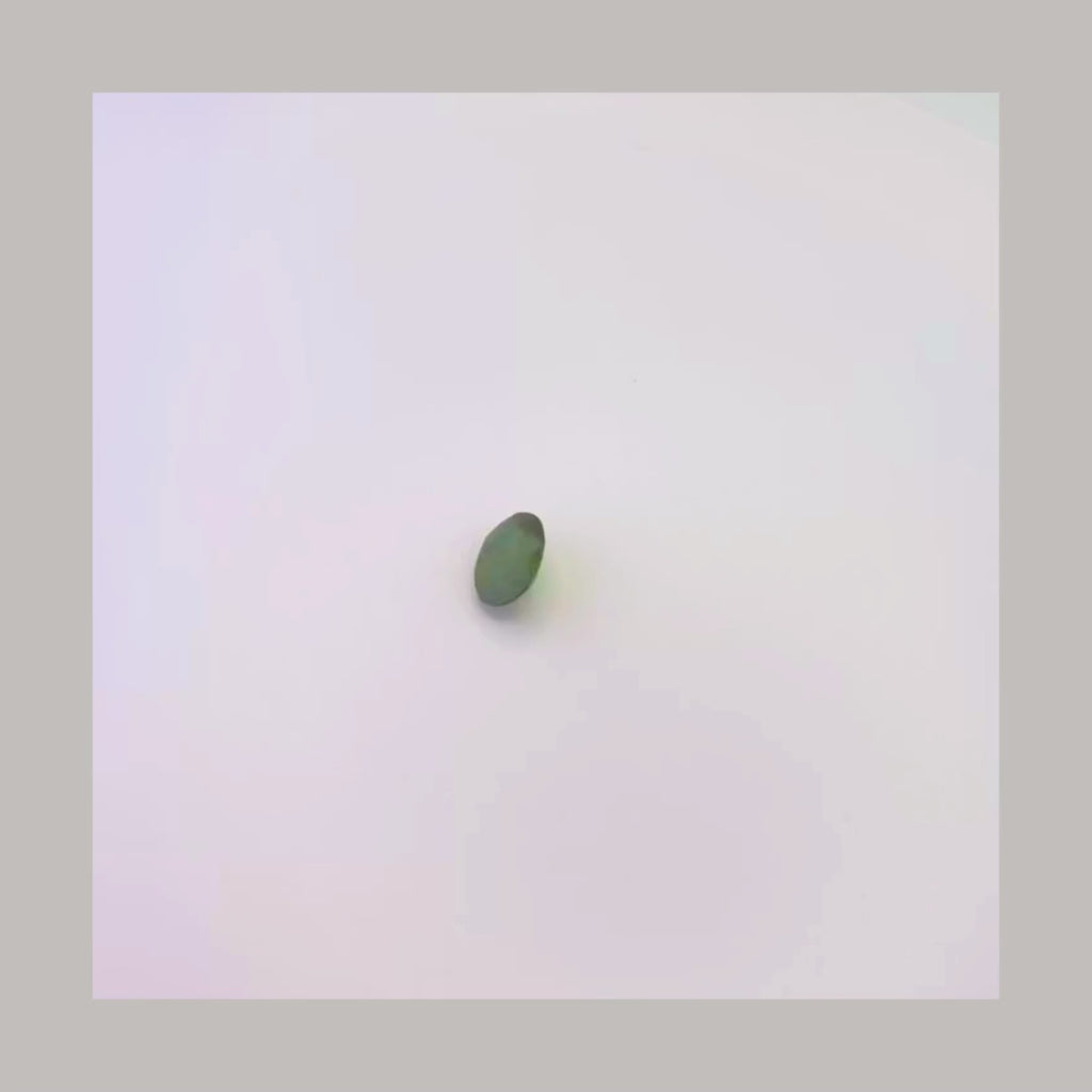 Natural Green Sapphire 2.10 Ct Oval Cut Loose Gemstone